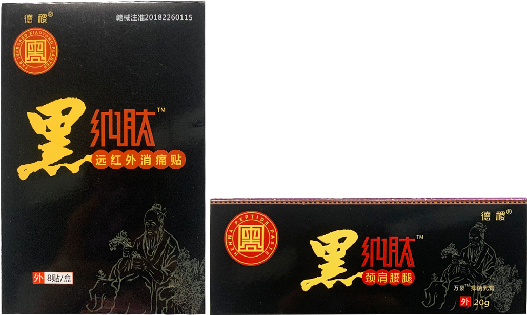 黑纳肽膏贴组会